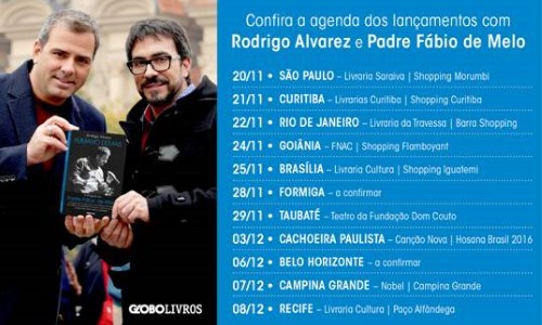 Padre Fábio de Melo ganha biografia escrita pelo jornalista Rodrigo Alvarez